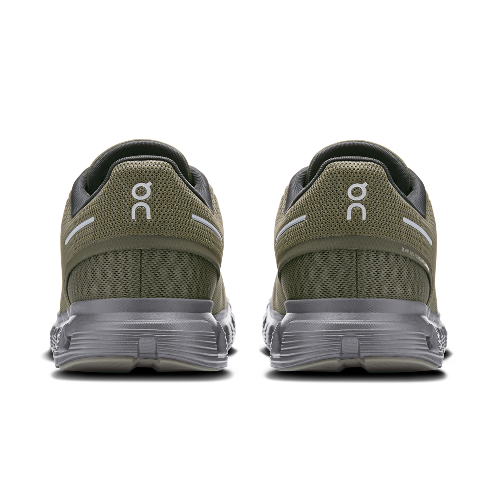On Running Men's Cloud 6 Shoes - Olive / Eclipse