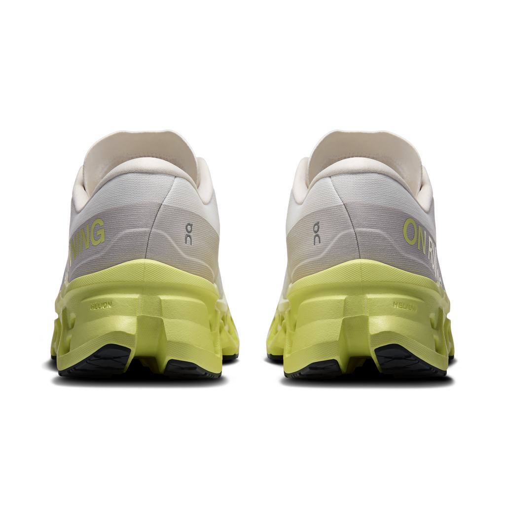 On Running Men's Cloudmonster 3 Shoes - Ivory / Limelight