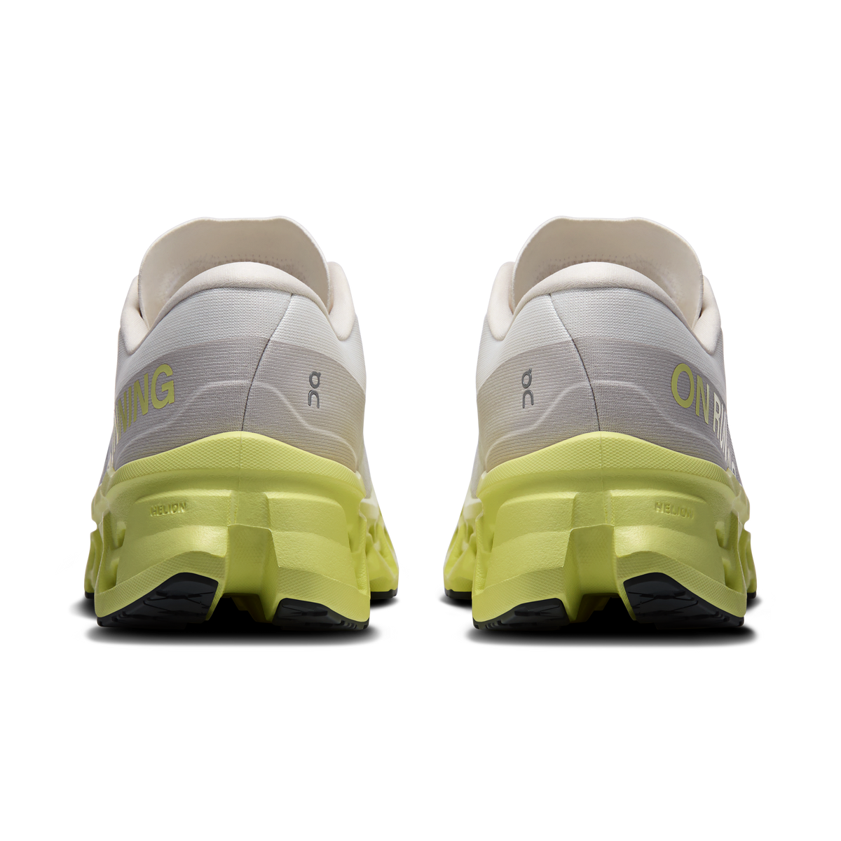 On Running Men's Cloudmonster 3 Shoes - Ivory / Limelight