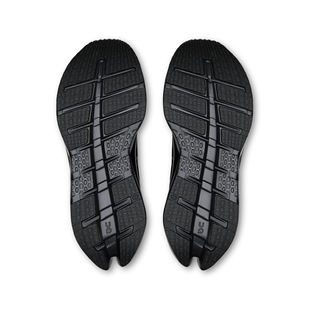 On Running Men's Cloudrunner 3 Shoes - Black / Black