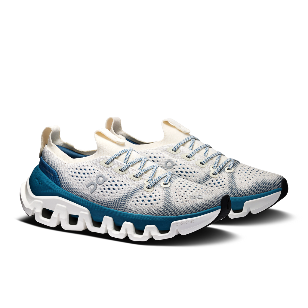 On Running Women's Cloud X Tempo Shoes - Ivory / Storm