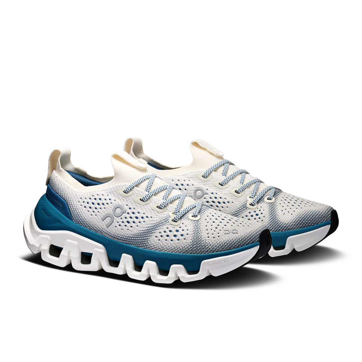 On Running Women's Cloud X Tempo Shoes - Ivory / Storm