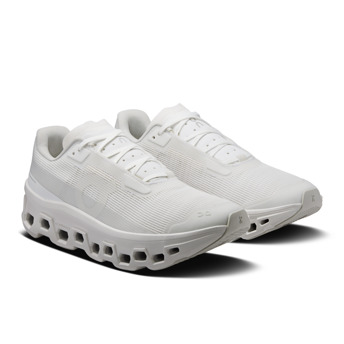 On Running Women's Cloudmonster Void Shoes - White / White