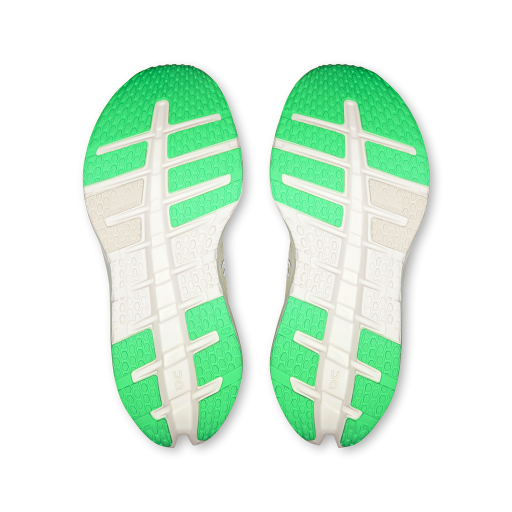On Running Women's Cloudrunner 3 Wide Shoes - Ghost / Verdite