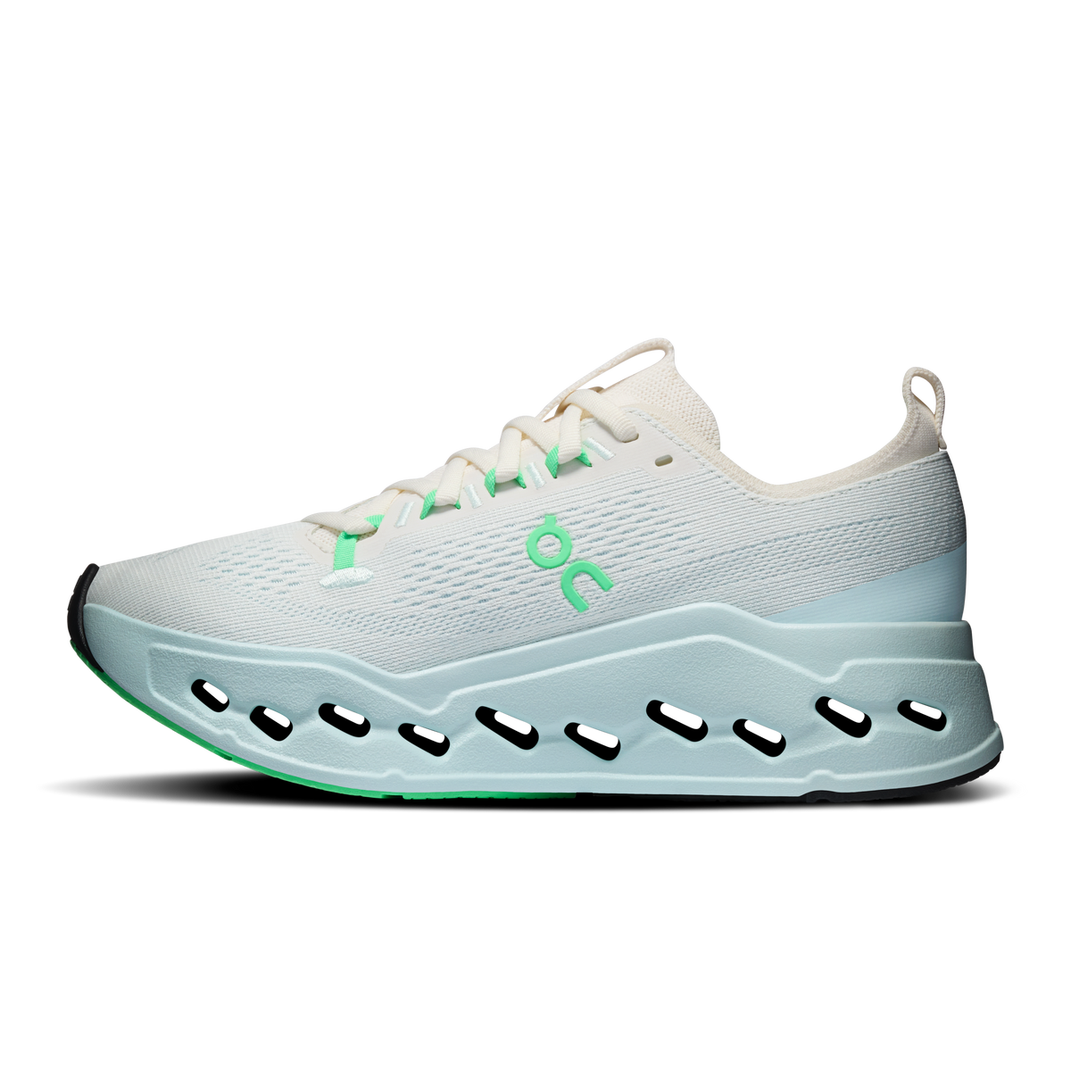 On Running Women's Cloudsurfer Max Shoes - Ivory / Flurry
