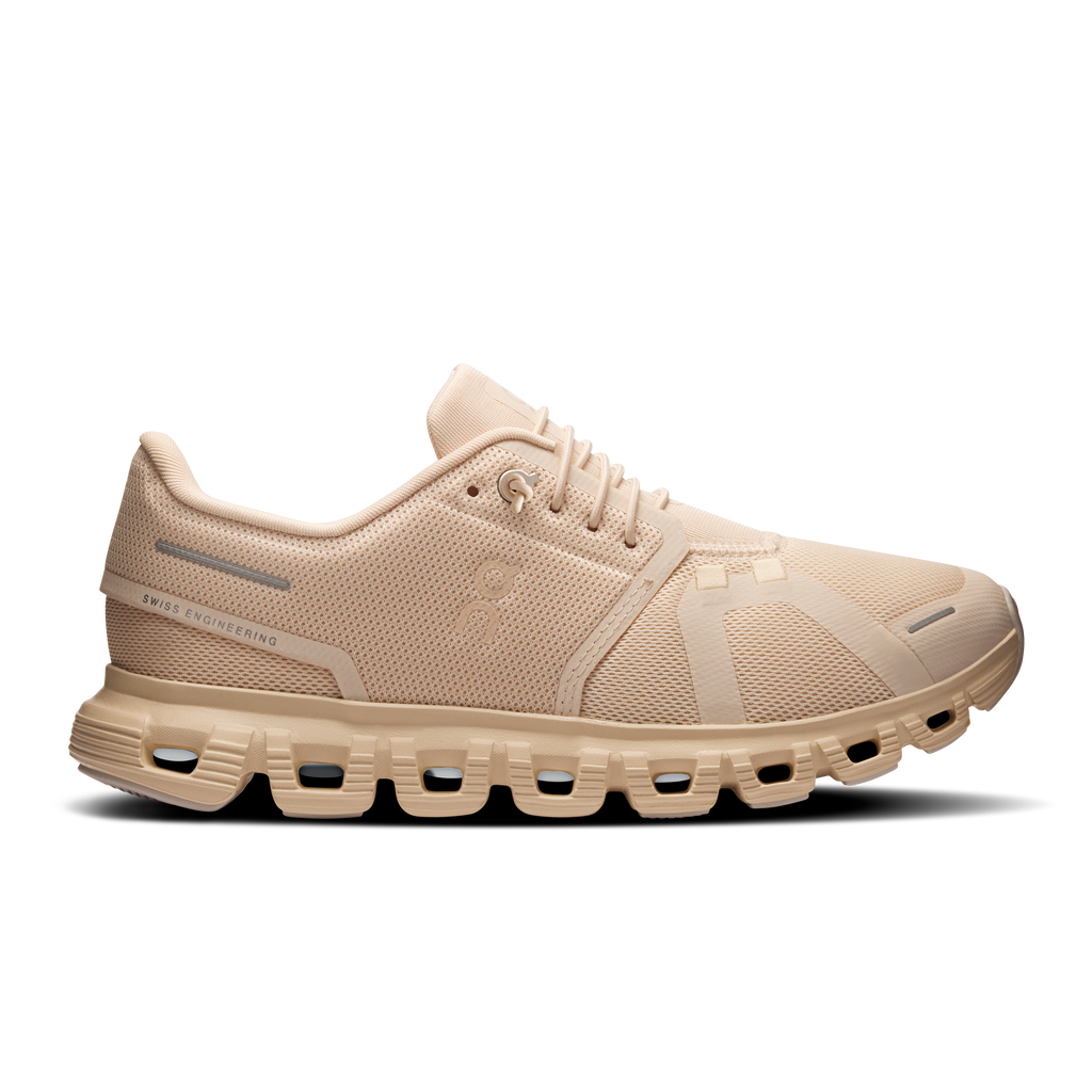 On Running Women's Women's Cloud 6 Shoes - Sand / Sand
