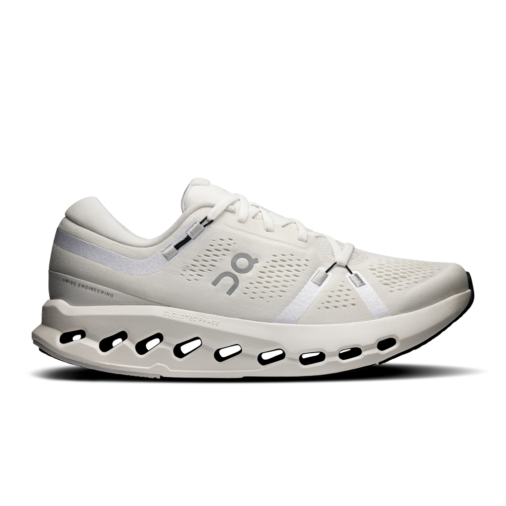 On Running Men's Cloudsurfer 2 Wide Shoes - Ivory / Ivory