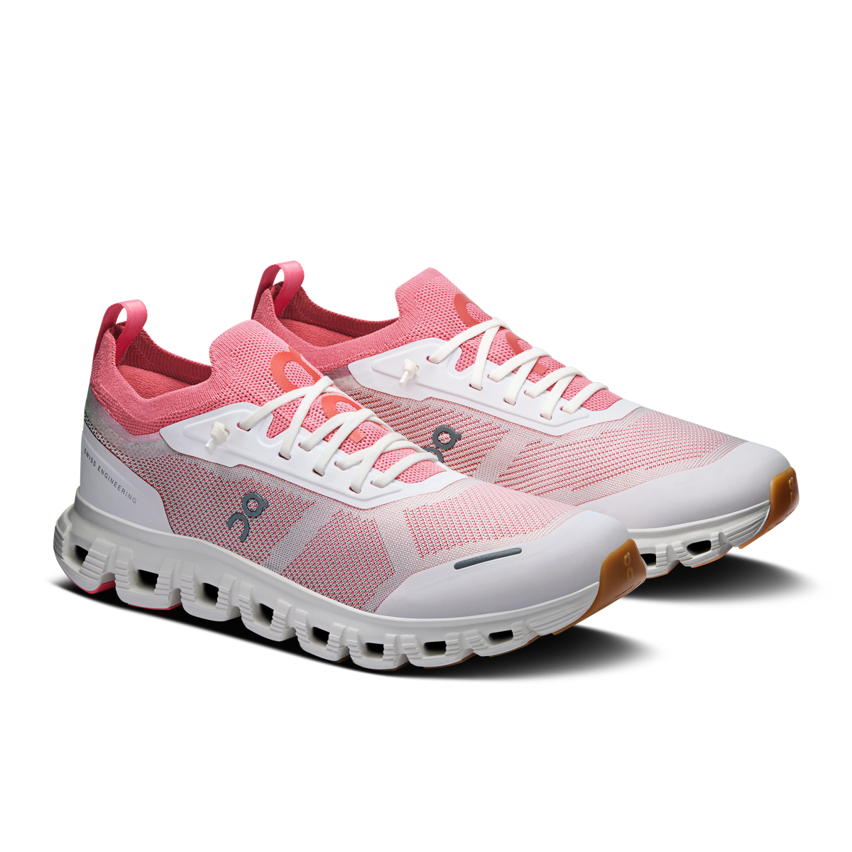 On Running Women's Cloud 6 Versa Shoes - Ivory / Camellia