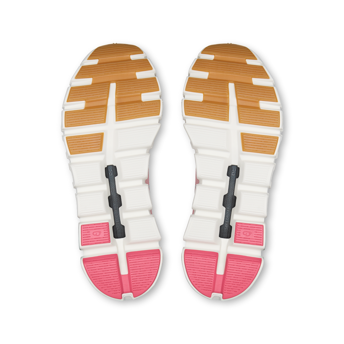On Running Women's Cloud 6 Versa Shoes - Ivory / Camellia