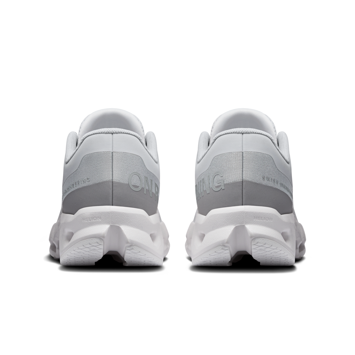 On Running Kids' Cloudsurfer Youth Shoes - Frost / White
