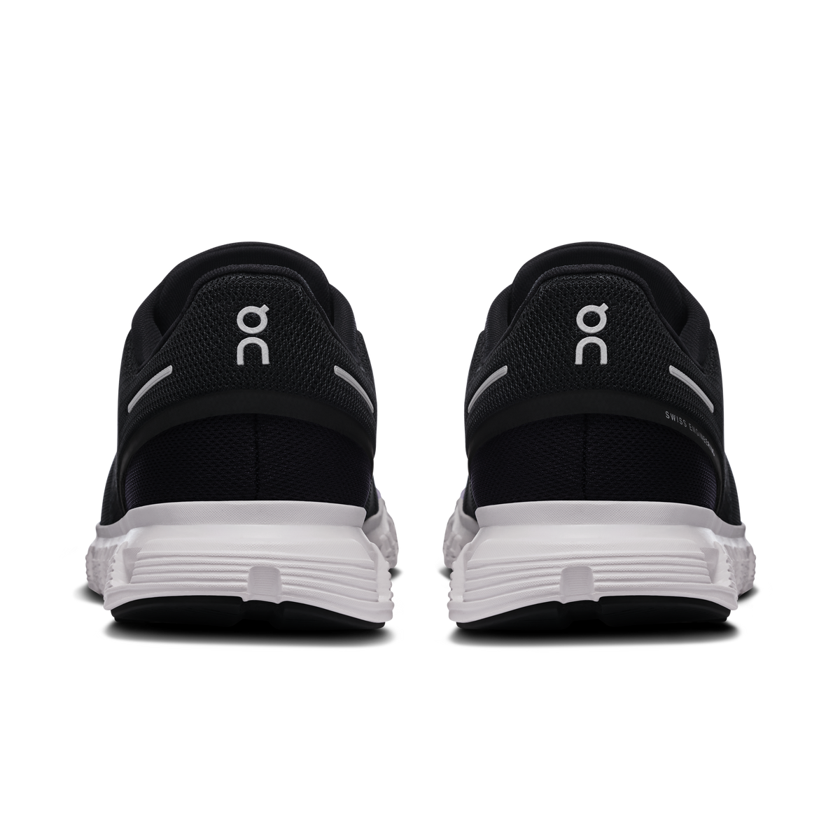 On Running Women's Cloud 6 Wide Shoes - Black / White