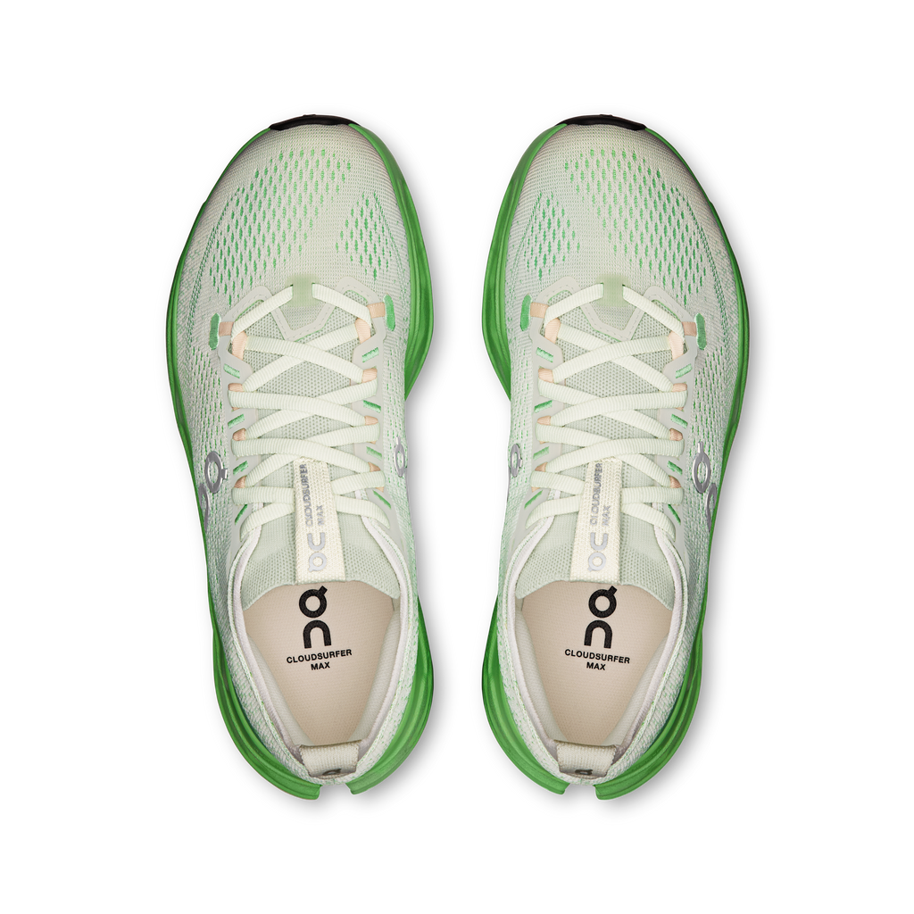 On Running Women's Cloudsurfer Max Shoes - Mineral / Honeydew