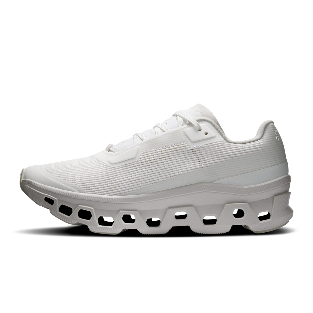 On Running Women's Cloudmonster Void Shoes - White / White