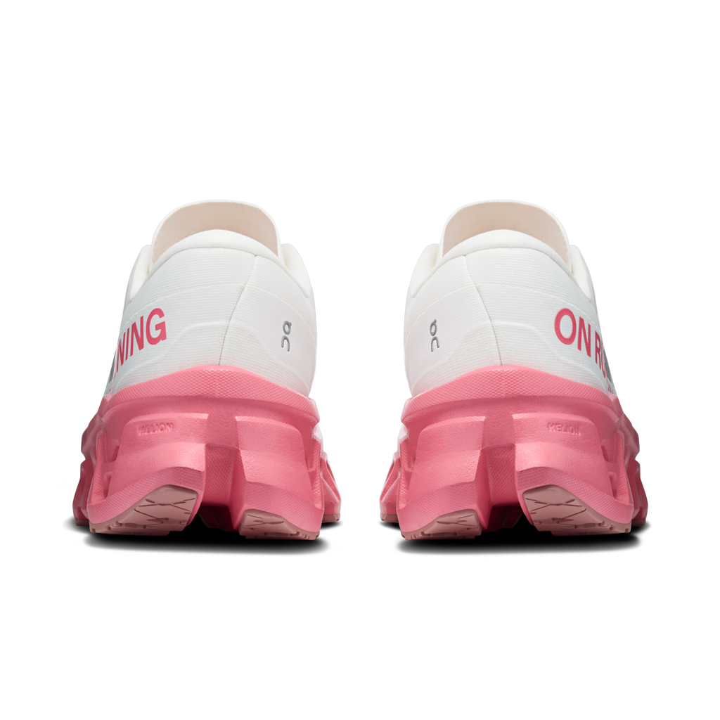 On Running Women's Cloudmonster 3 Shoes - Ivory / Camellia