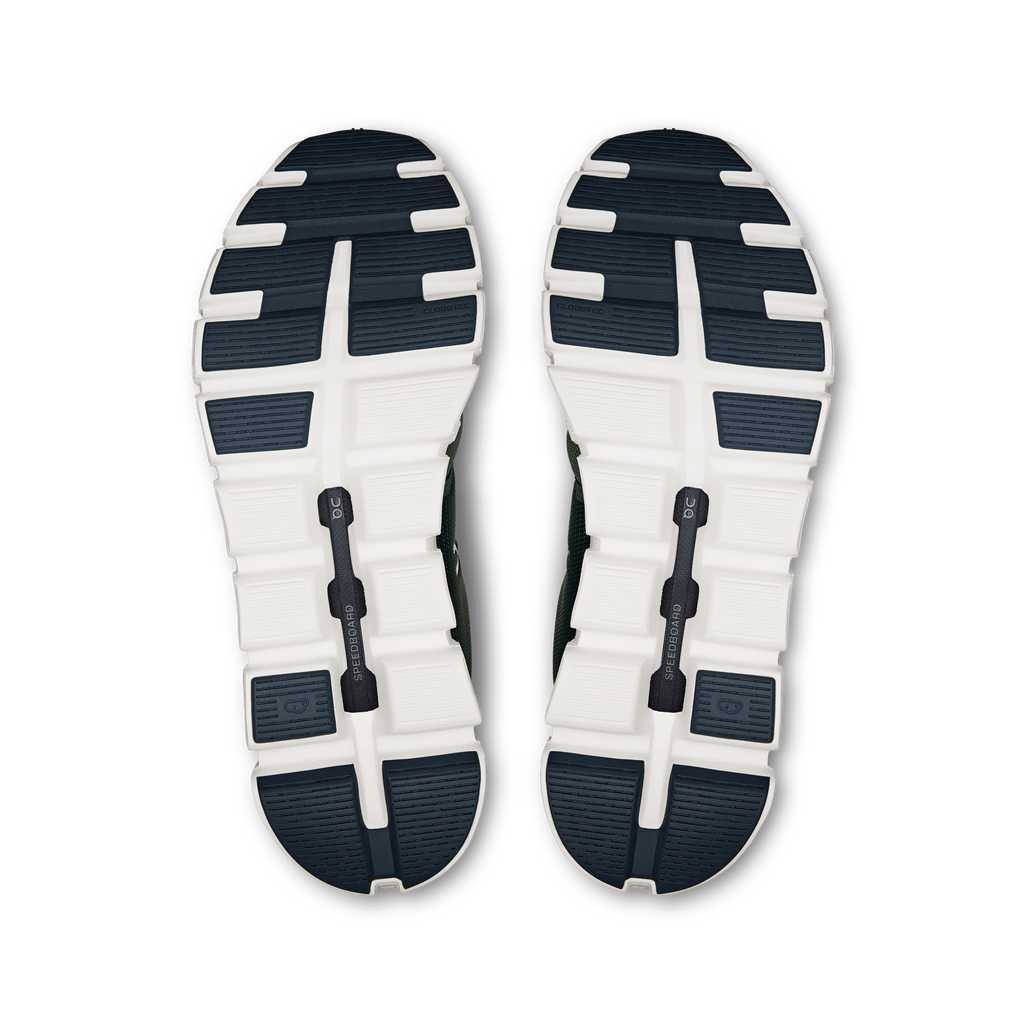 On Running Men's Cloud 6 Shoes - Olive / Evergreen