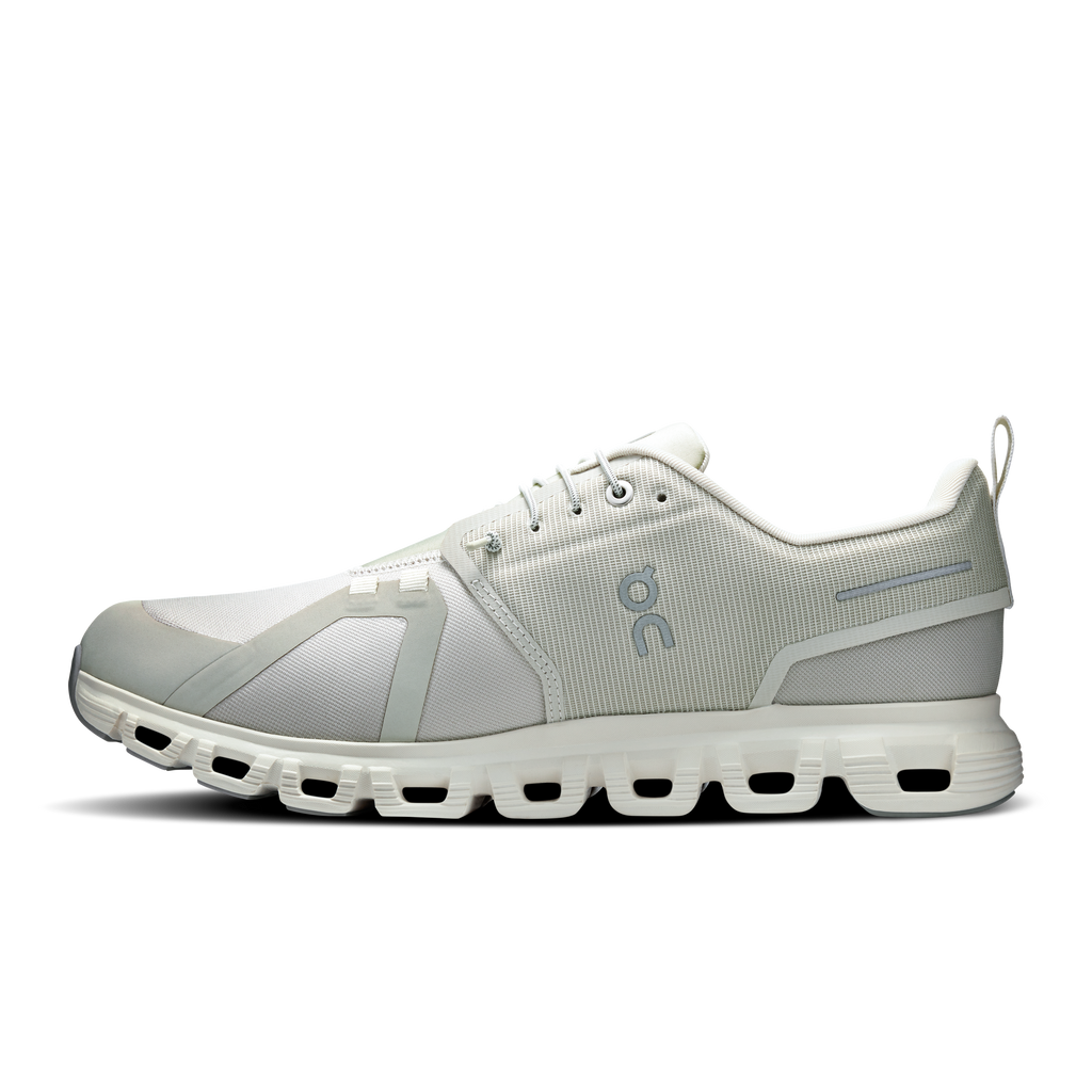 On Running Men's Cloud 6 Waterproof Shoes - Pelican / Ghost