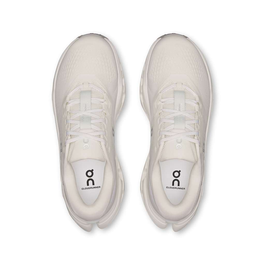 On Running Women's Cloudrunner 3 Shoes - White / Ivory