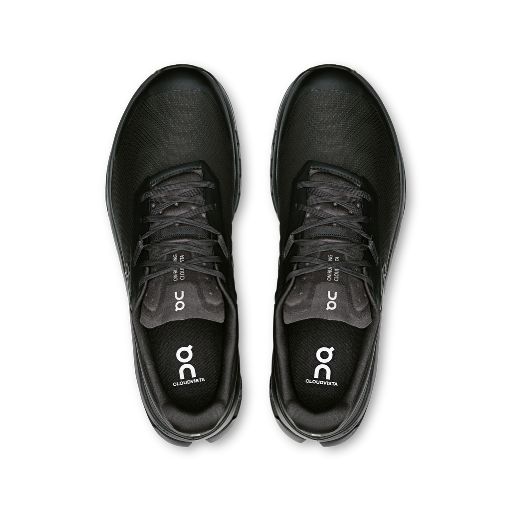 On Running Men's Cloudvista 2 Shoes - Black / Black