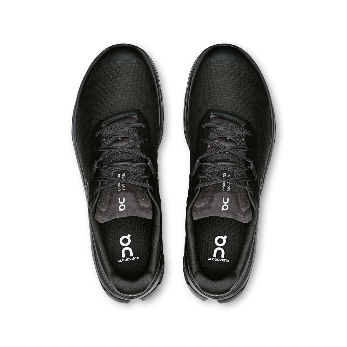 On Running Men's Cloudvista 2 Shoes - Black / Black
