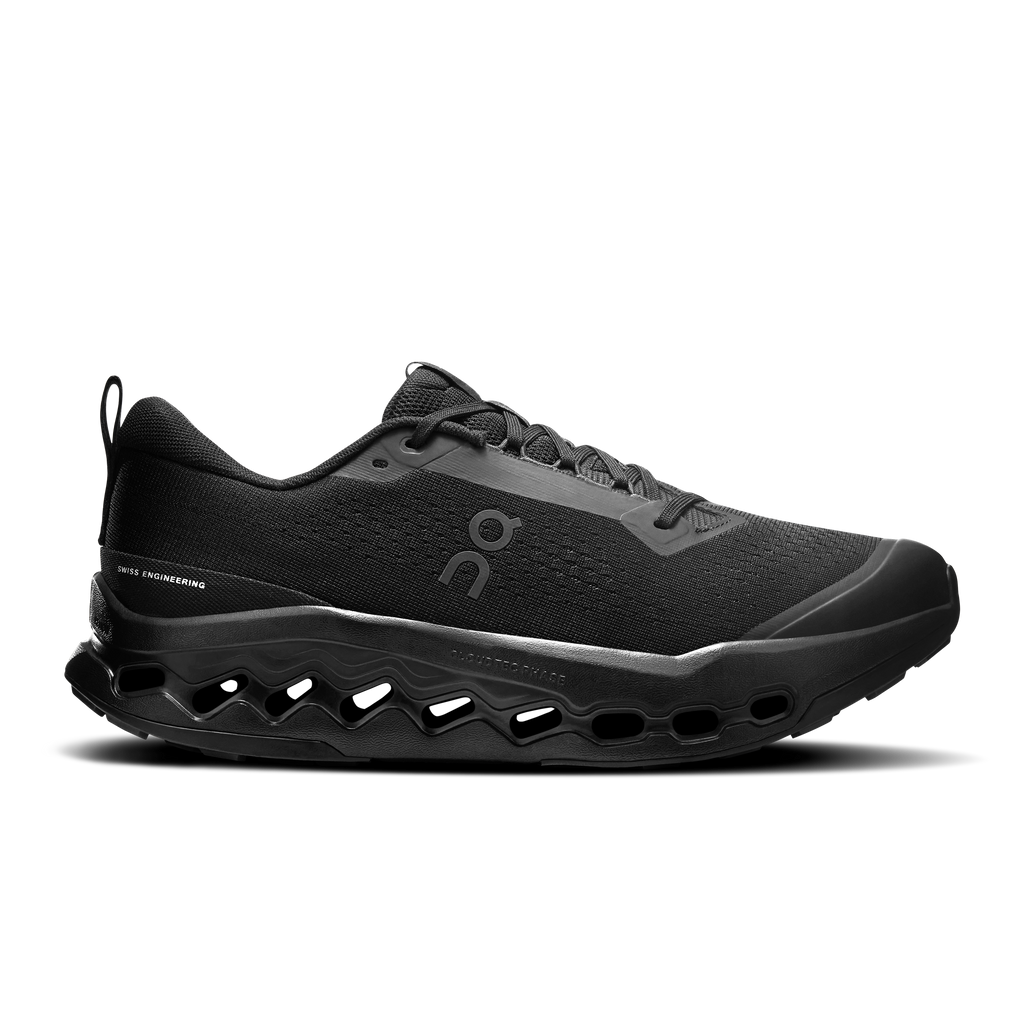On Running Men's Cloudsurfer Trail 2 Shoes - Black / Eclipse