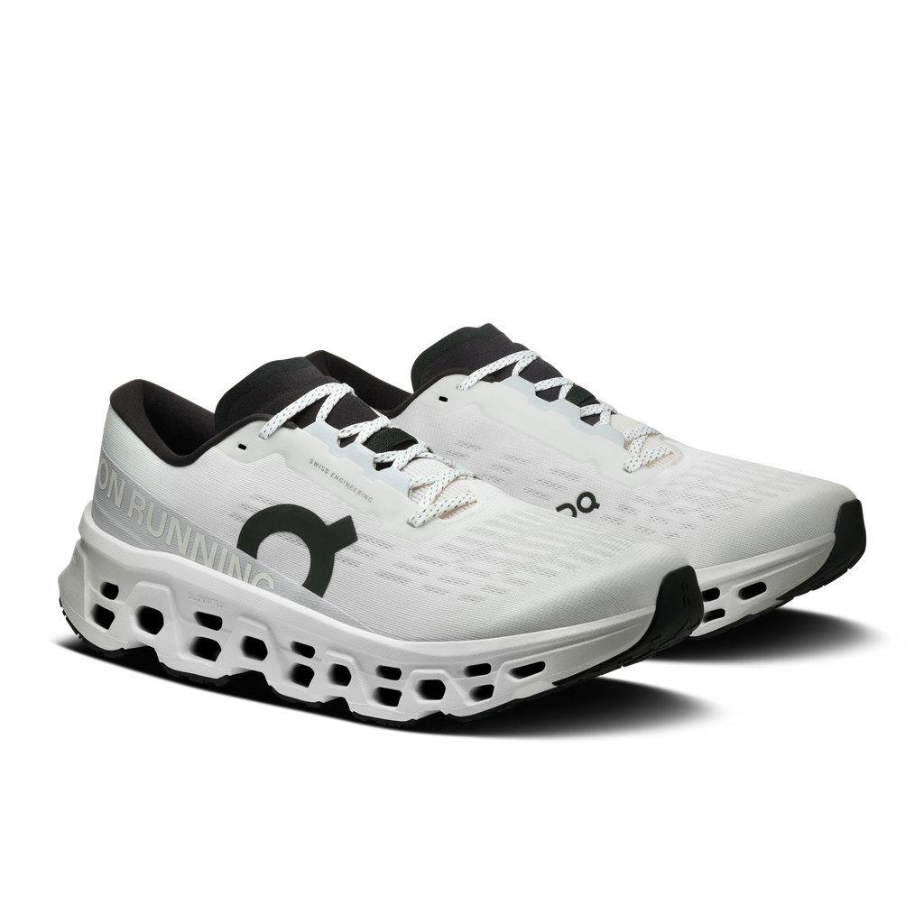On Running Men's Cloudmonster 3 Shoes - White / White
