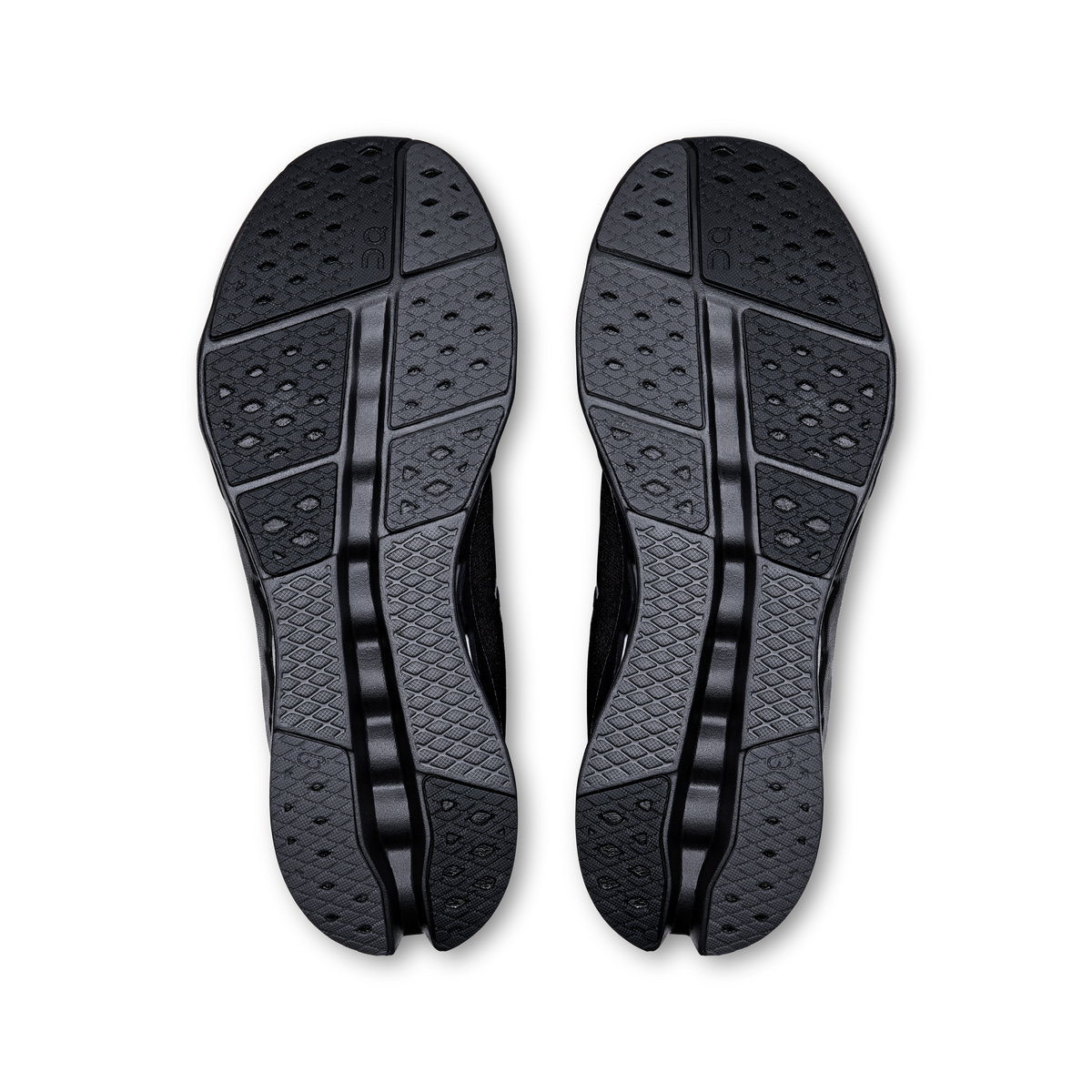 On Running Men's Cloudsurfer 2 Wide Shoes - Black / Black
