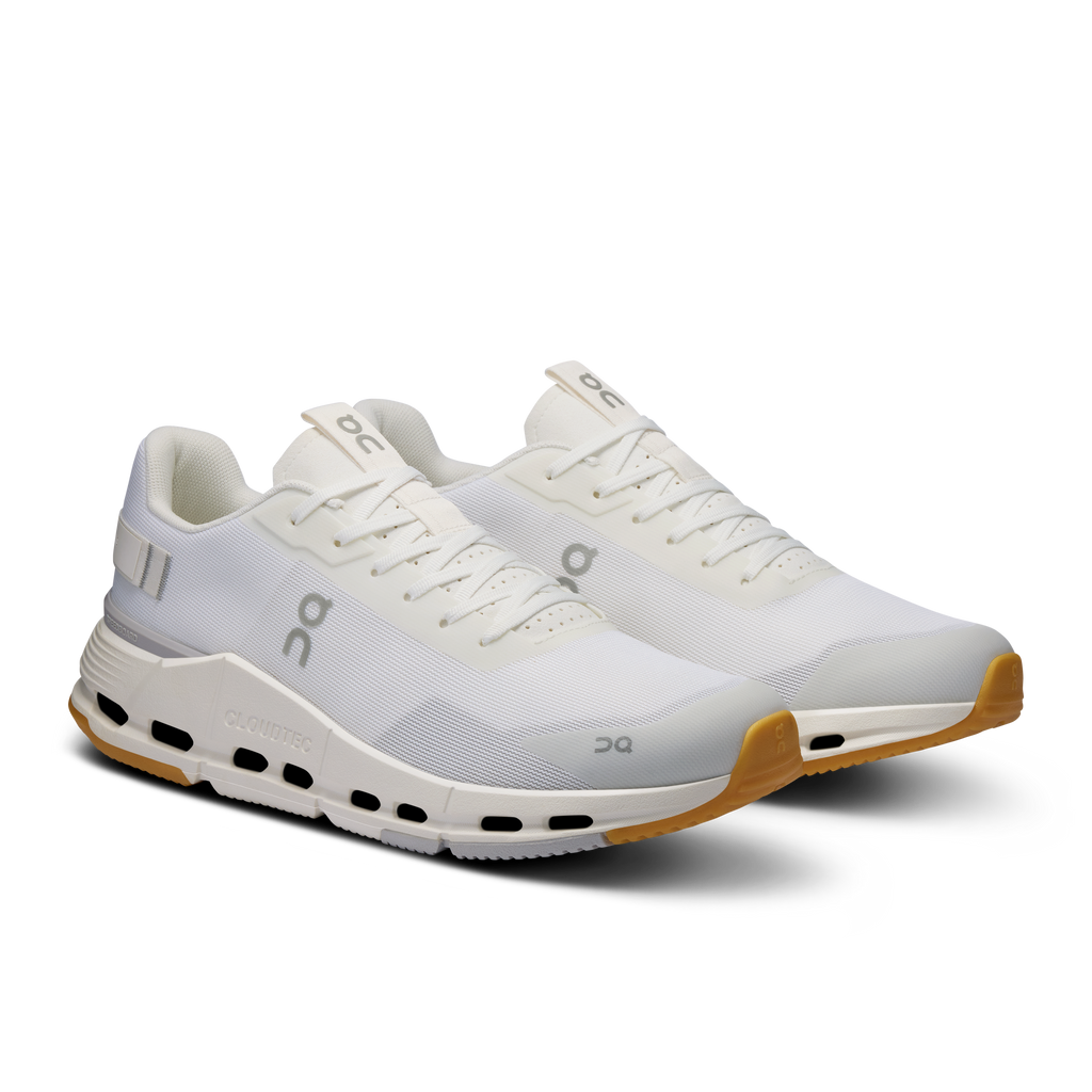 On Running Men's Cloudnova Form 2 Shoes - White / Ivory