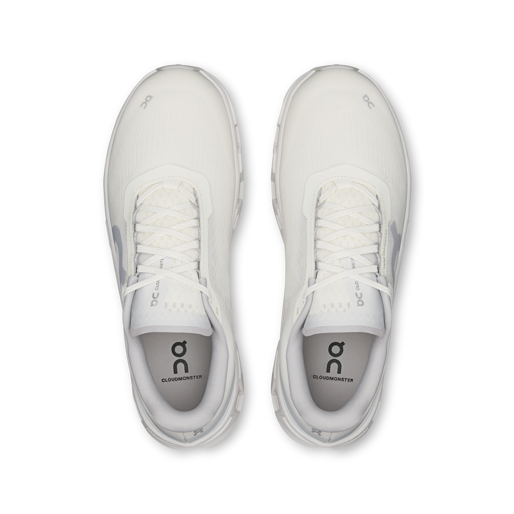 On Running Men's Cloudmonster 1 Shoes - White / White