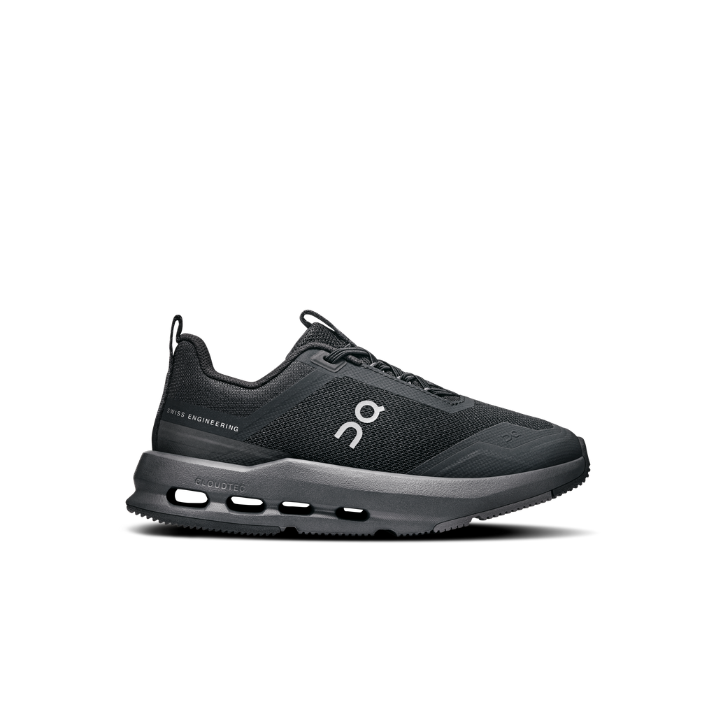 On Running Kids' Cloudnova Kids Shoes - Black / Eclipse
