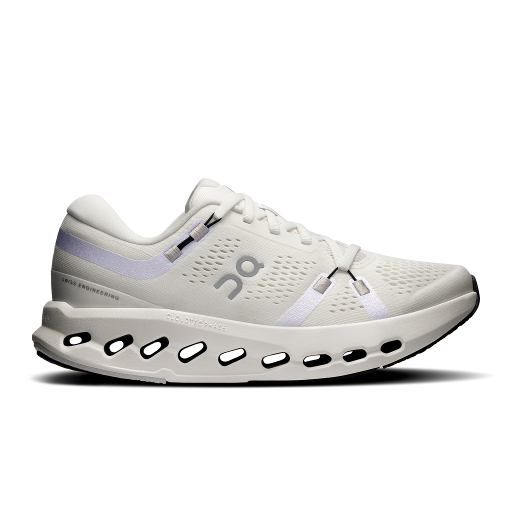 On Running Women's Cloudsurfer 2 Shoes - Ivory / Ivory