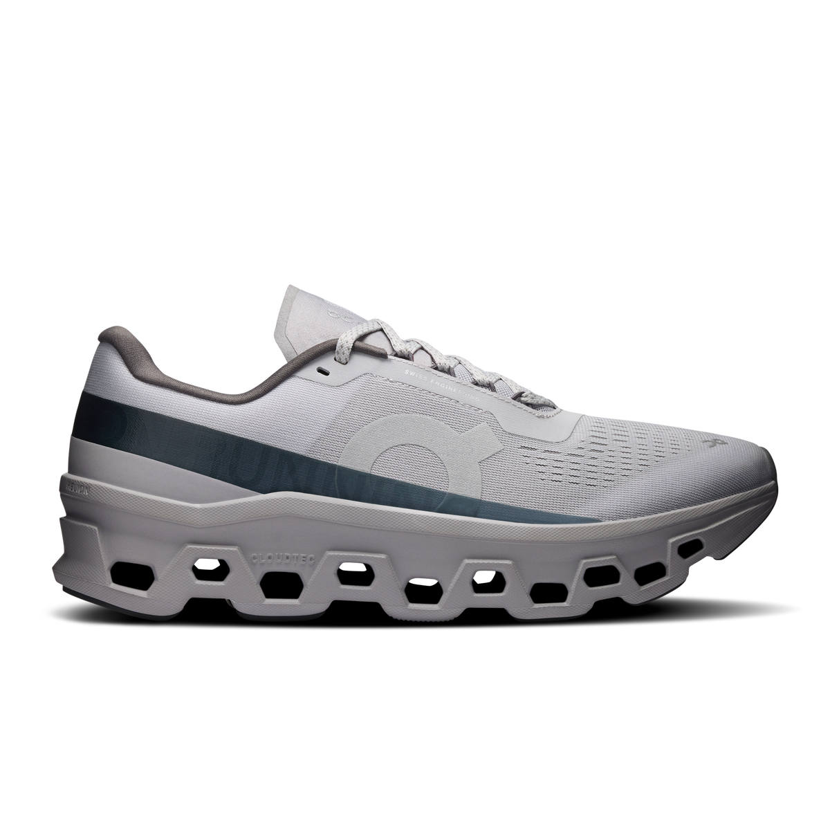 On Running Men's Cloudmonster 1 Shoes - Glacier / Alloy