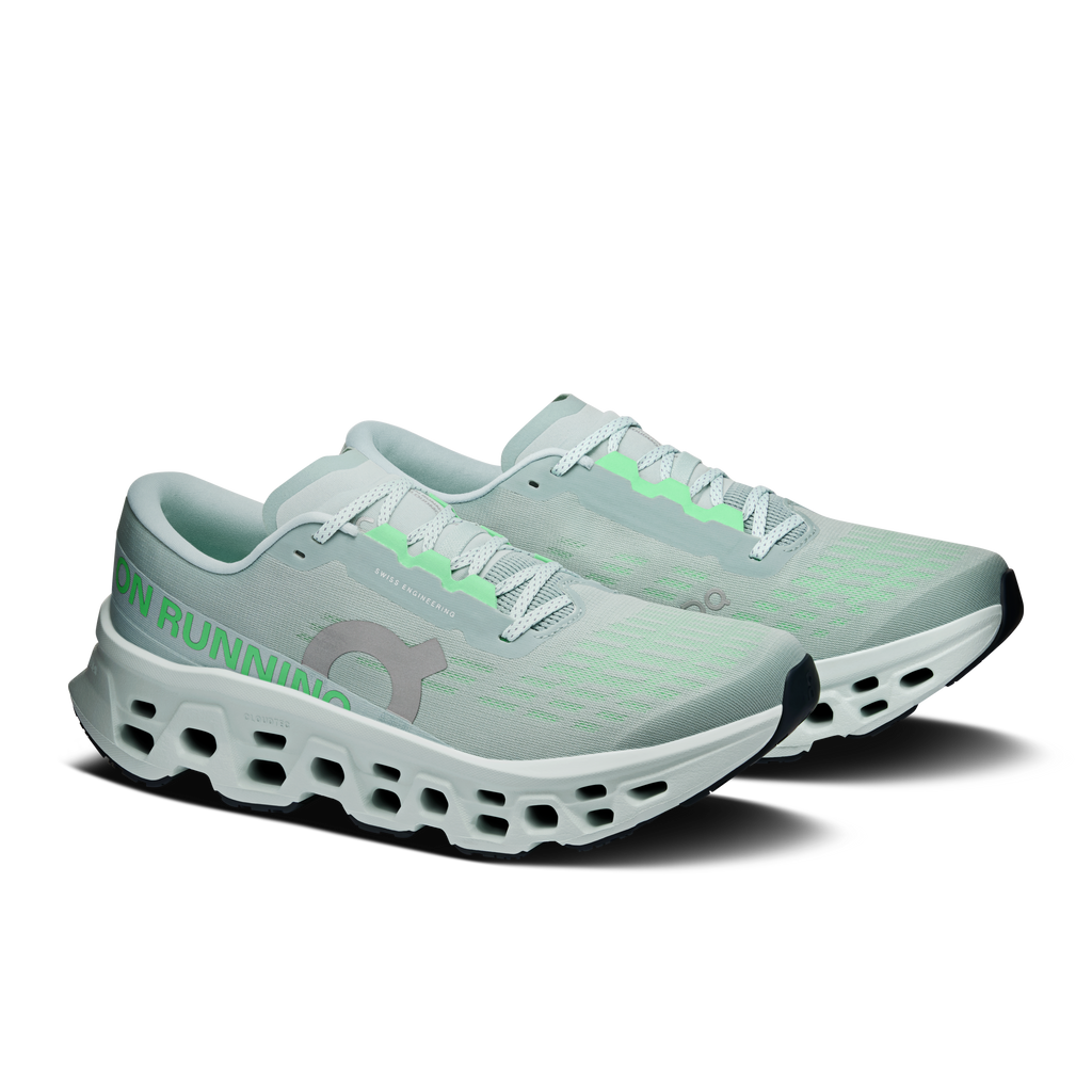 On Running Men's Cloudmonster 3 Wide Shoes - Brook / Flurry