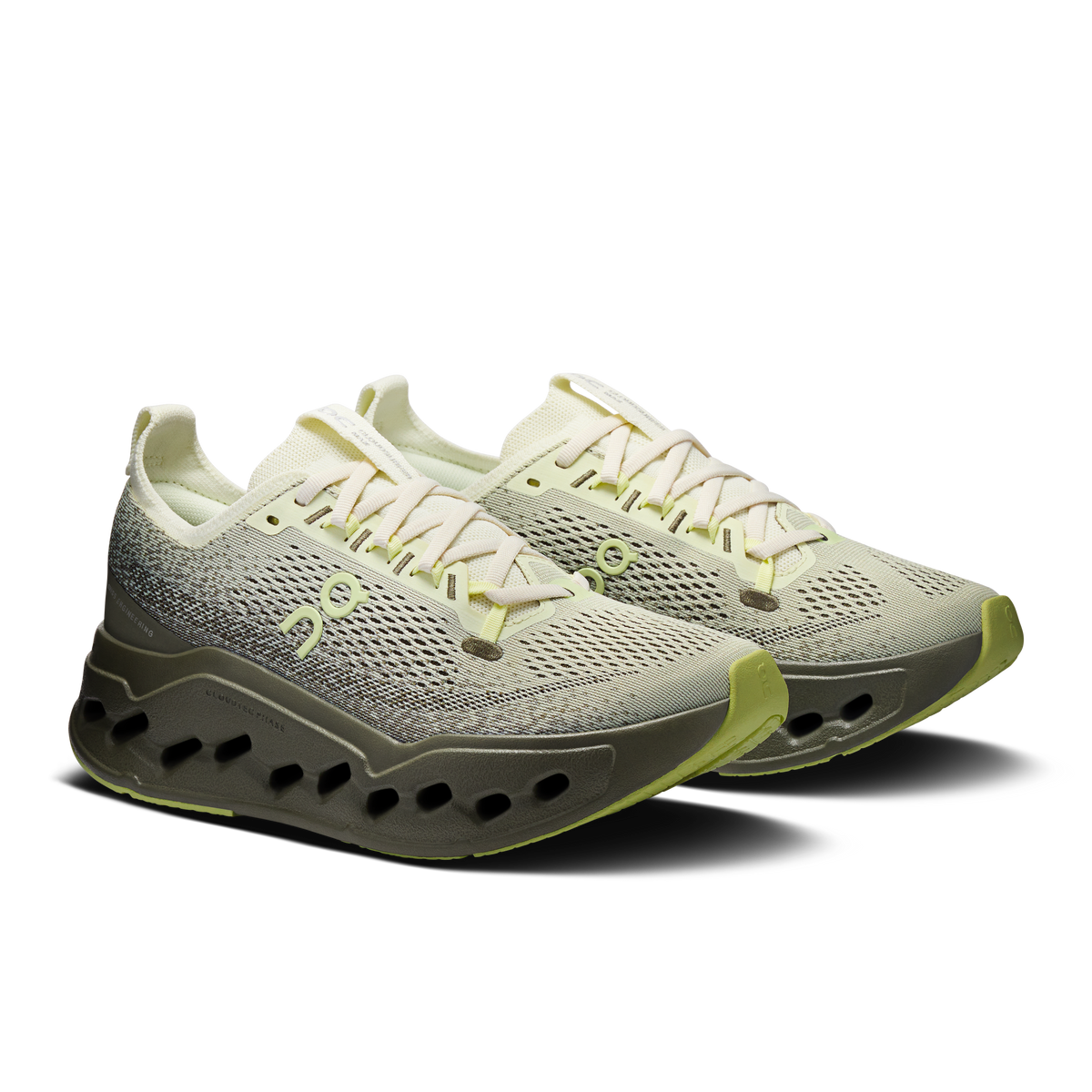 On Running Women's Cloudsurfer Max Shoes - Seedling / Olive
