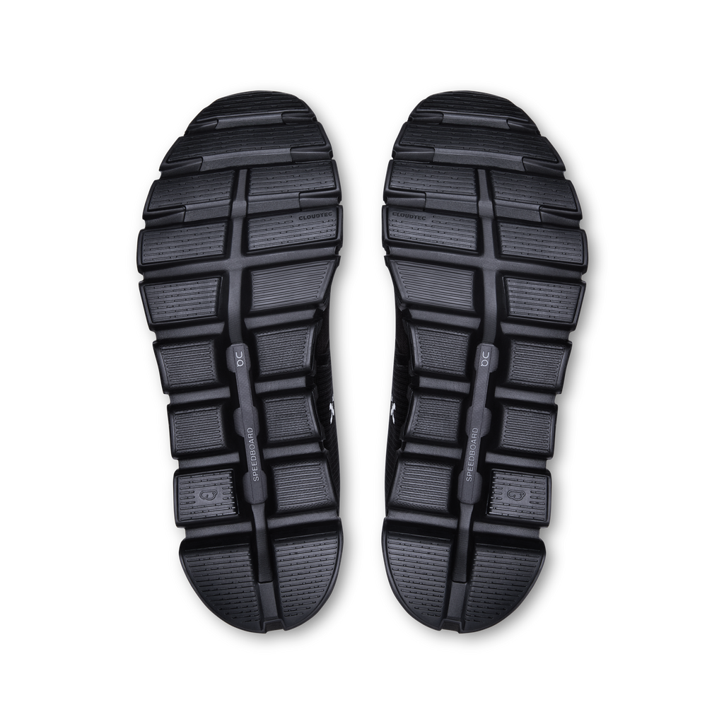 On Running Men's Cloud 6 Waterproof Shoes - Black / Black