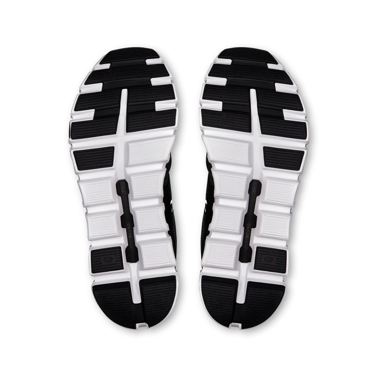 On Running Women's Cloud 6 Wide Shoes - Black / White