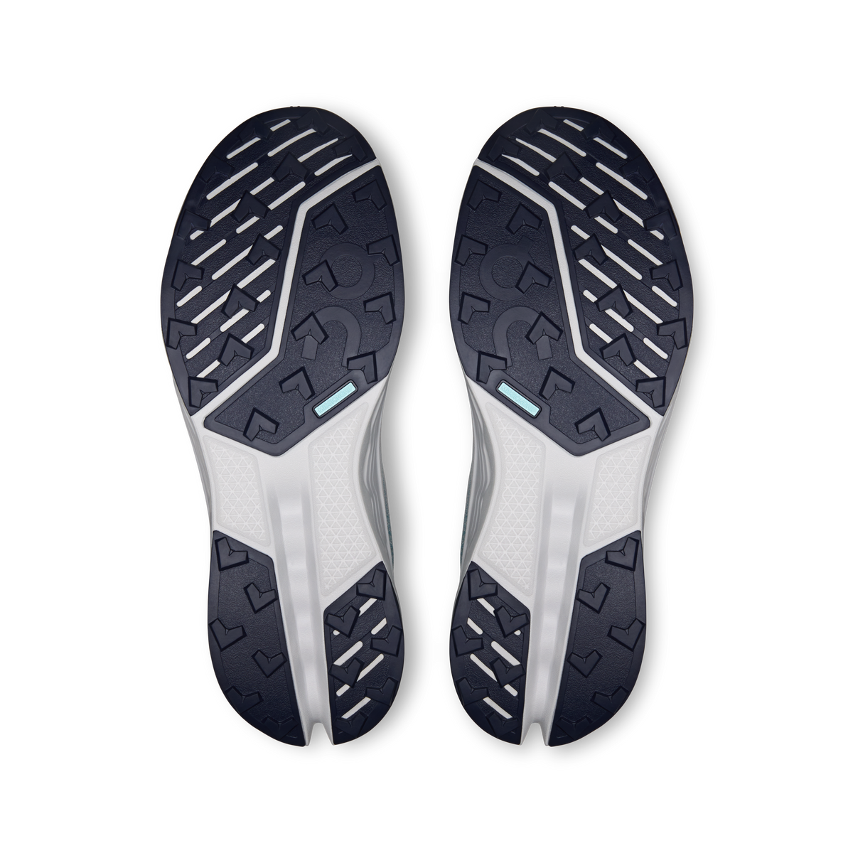 On Running Men's Cloudsurfer Trail 2 Waterproof Shoes - Glacier / Tide