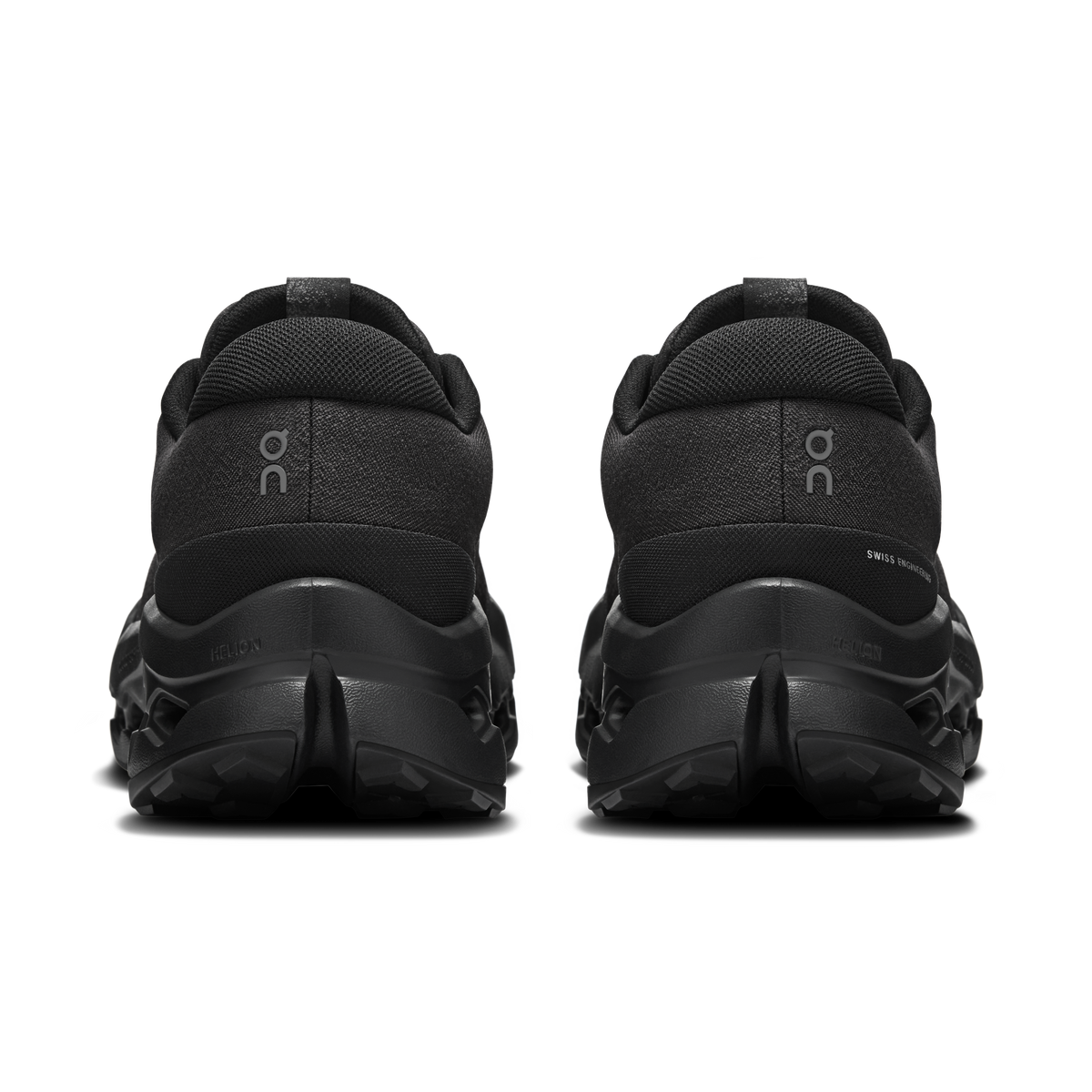 On Running Men's Cloudsurfer Trail 2 Waterproof Shoes - Black / Black