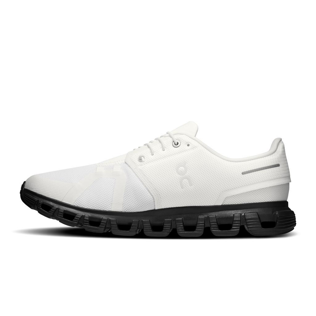 On Running Men's Cloud 6 Shoes - White / Black