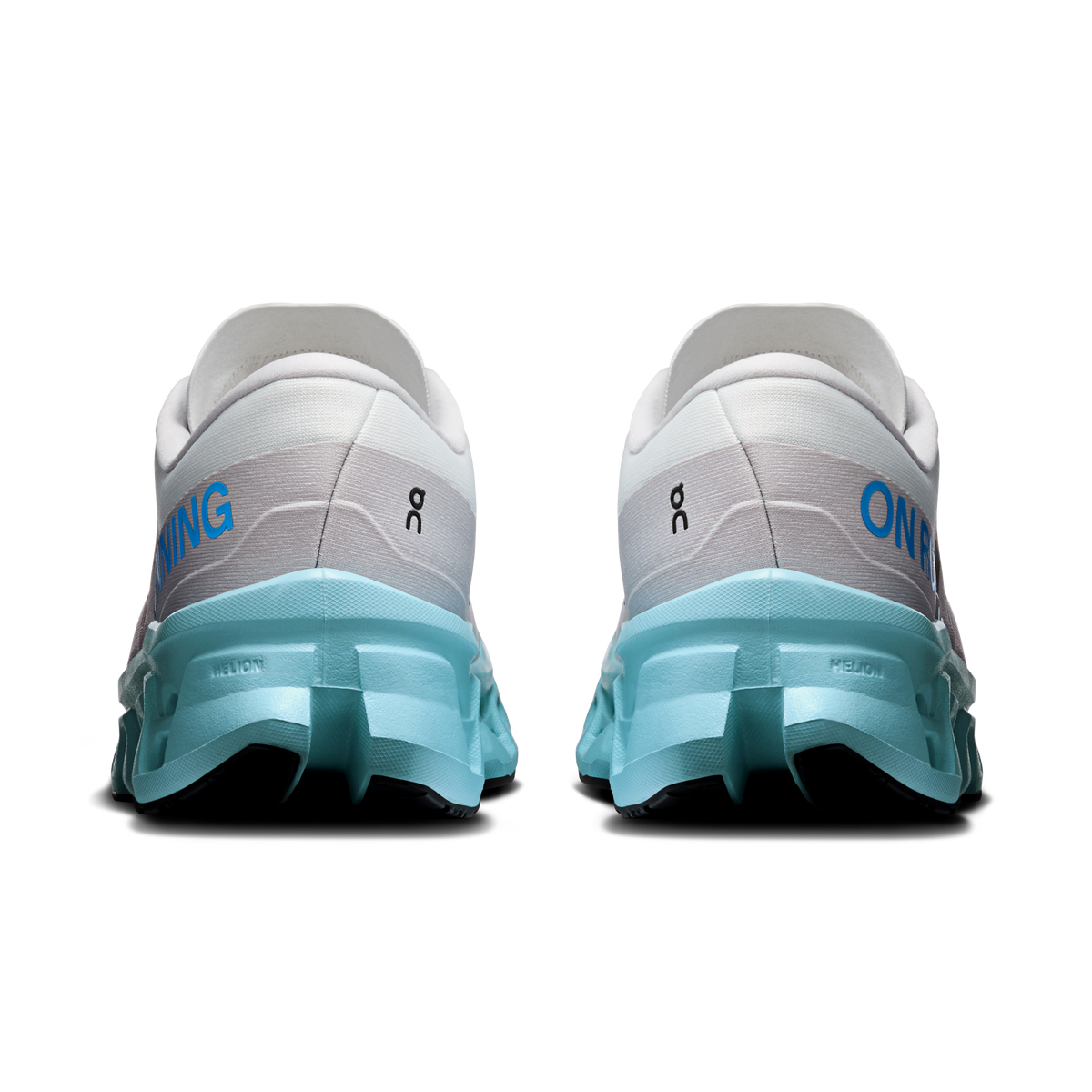 On Running Men's Cloudmonster 3 Shoes - Ivory / Topaz