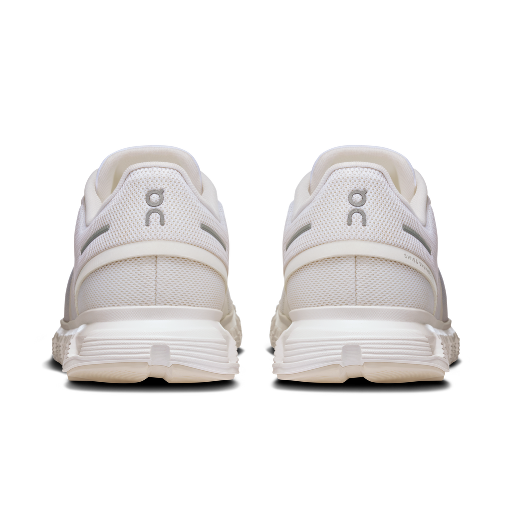 On Running Women's Cloud 6 Wide Shoes - White / White