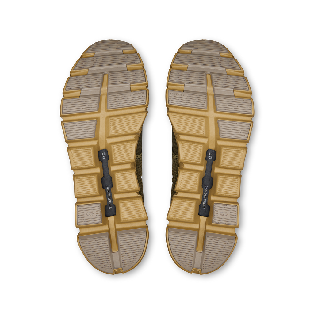 On Running Men's Men's Cloud 6 Waterproof Shoes - Olive / Safari