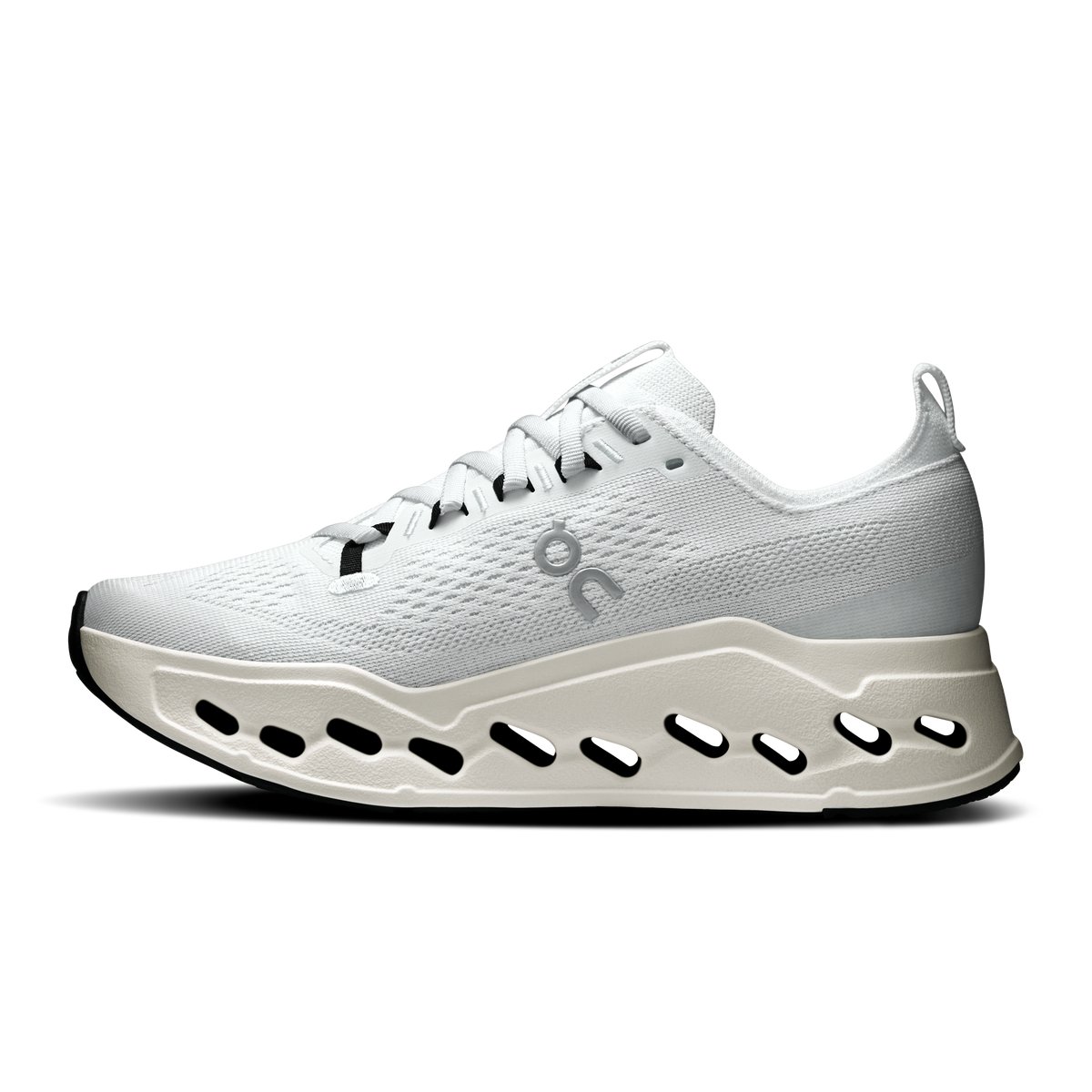 On Running Women's Cloudsurfer Max Shoes - White / White