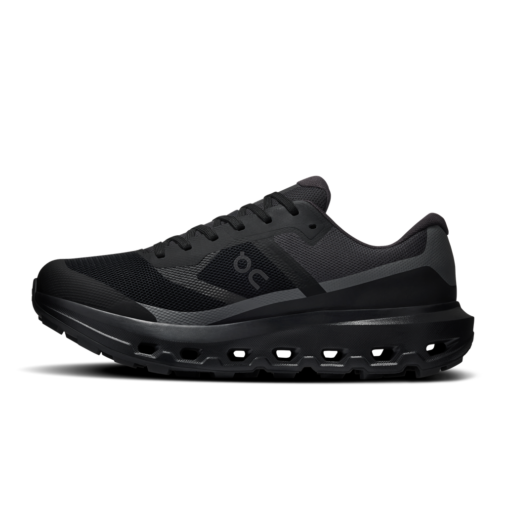 On Running Men's Cloudvista 3 Waterproof Shoes - Black / Black