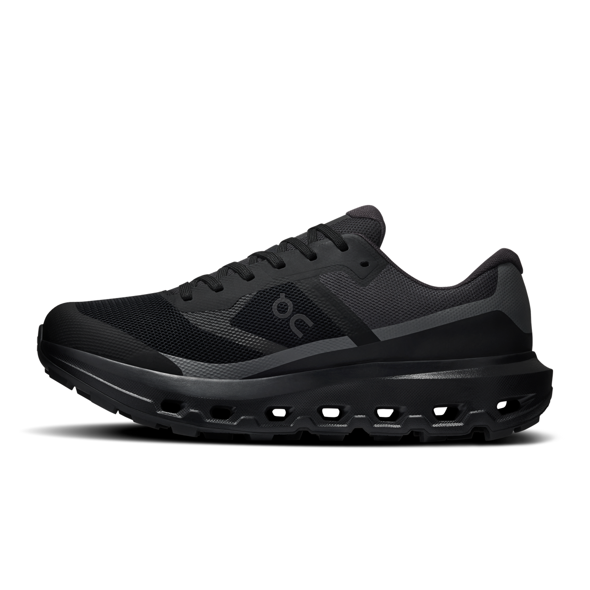 On Running Men's Cloudvista 3 Waterproof Shoes - Black / Black