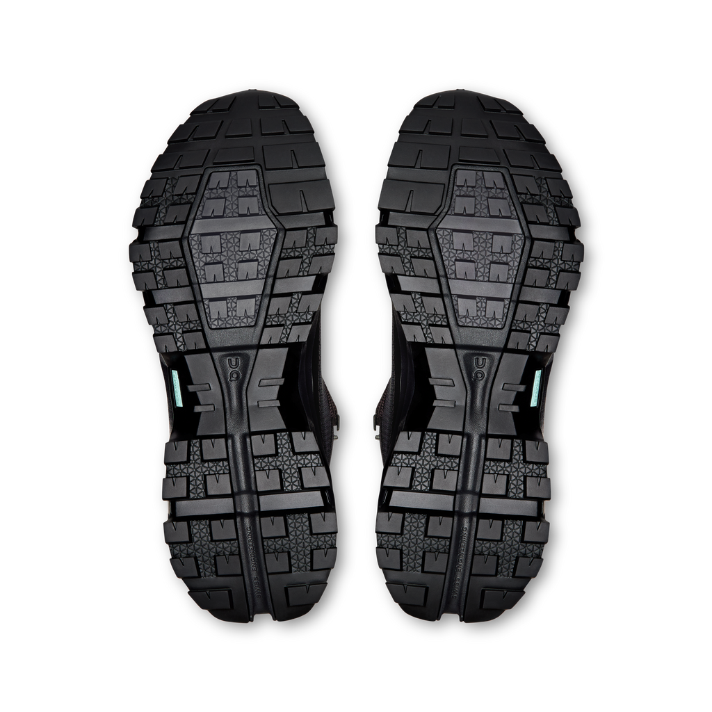 On Running Men's Cloudrock Mid Waterproof Shoes - Black / Black