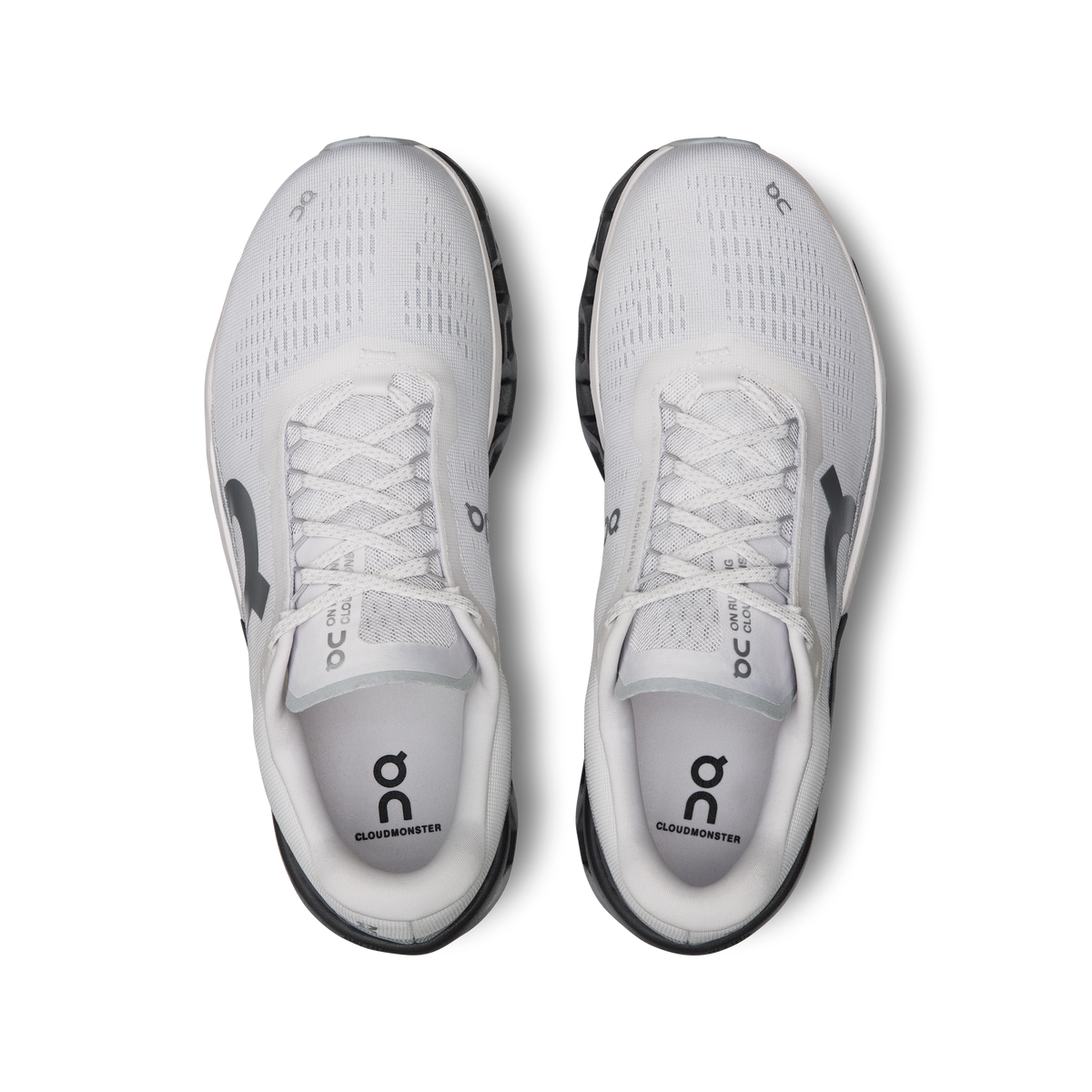 On Running Men's Cloudmonster 2 Shoes - Frost / Rock