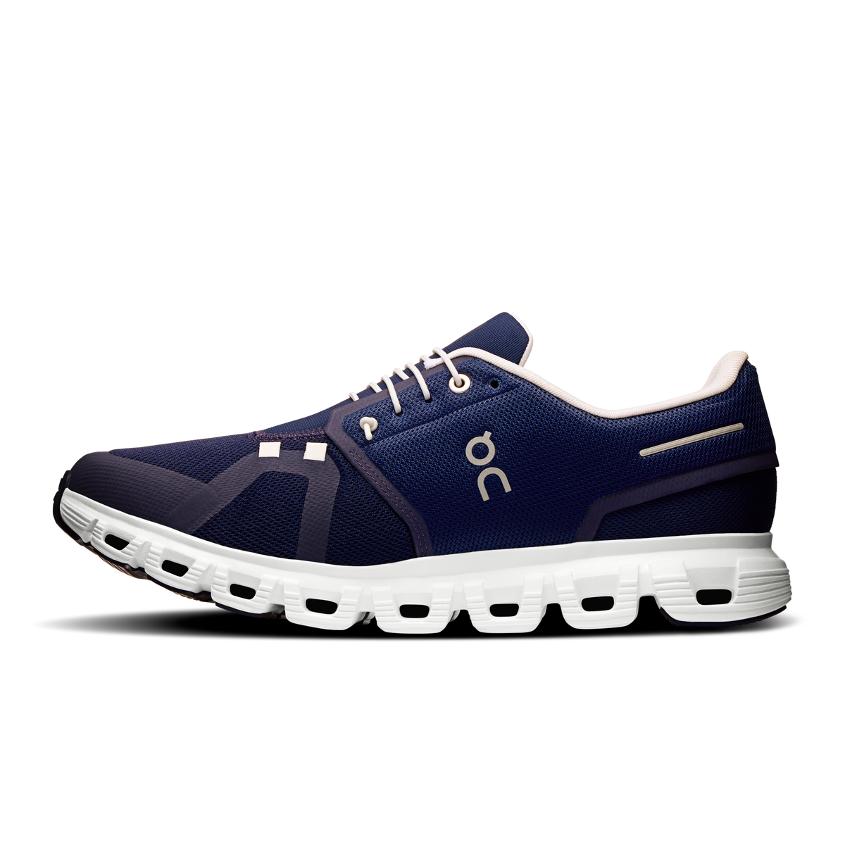 On Running Men's Cloud 6 Shoes - Midnight / White
