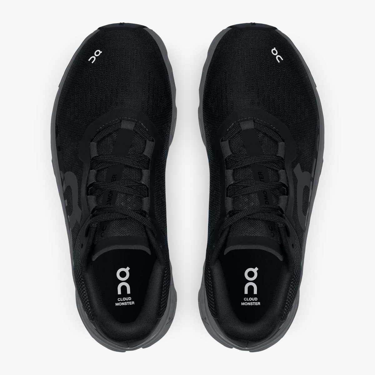 On Running Women's Cloudmonster Shoes - Black / Magnet
