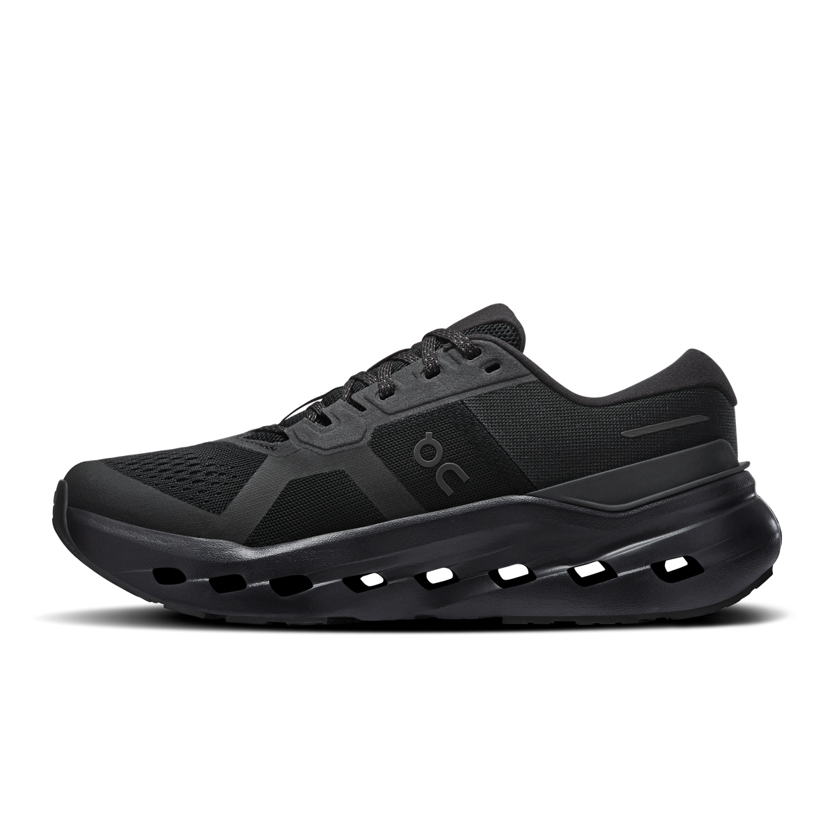 On Running Men's Cloudrunner 3 Wide Shoes - Black / Black