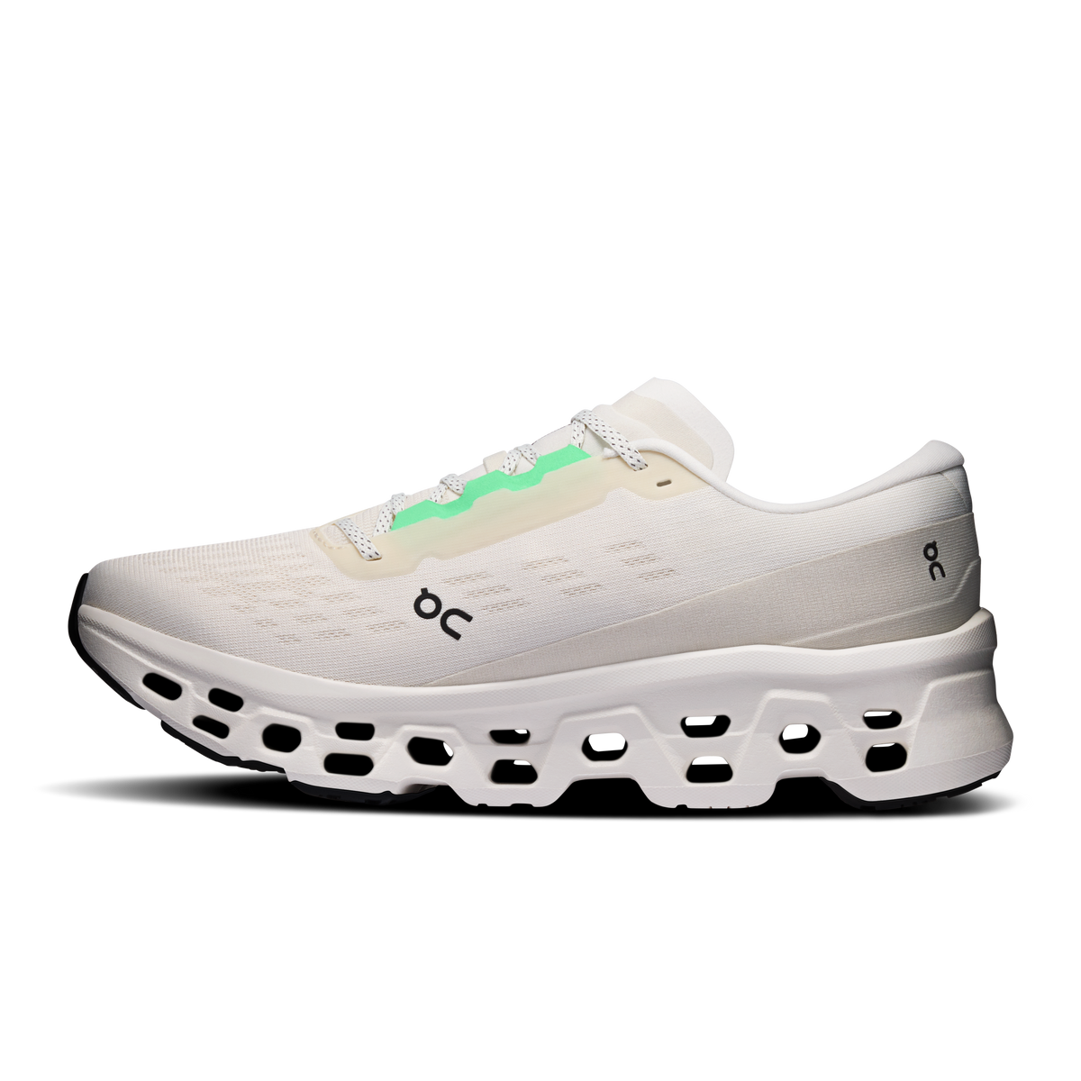 On Running Men's Cloudmonster 3 Shoes - Ivory / Ivory